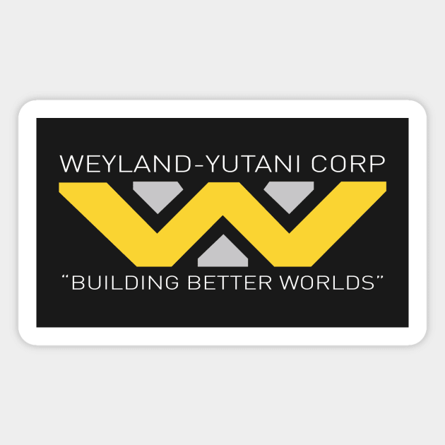 Weyland Yutani Corp Magnet by BishopCras